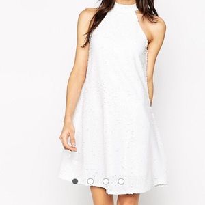 White Sequin Dress from ASOS!